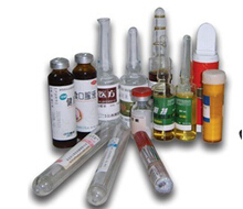 Automated Correction Tape Horizontal Vial Labelling Machine For 20-90 Label Height