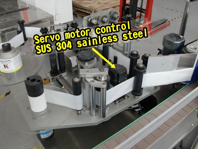 Інтелектуальне управління Машина для етикетування двосторонніх пляшок із збірною поверхнею