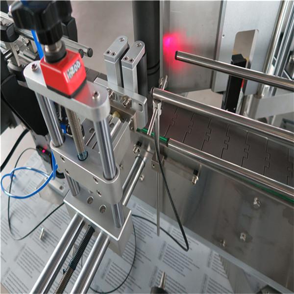 Стандартна автоматична машина для наклейки круглих пляшок спереду та ззаду