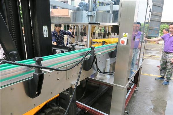 Передня/задня автоматична машина для нанесення етикеток Обладнання Швидкість 18000B/H