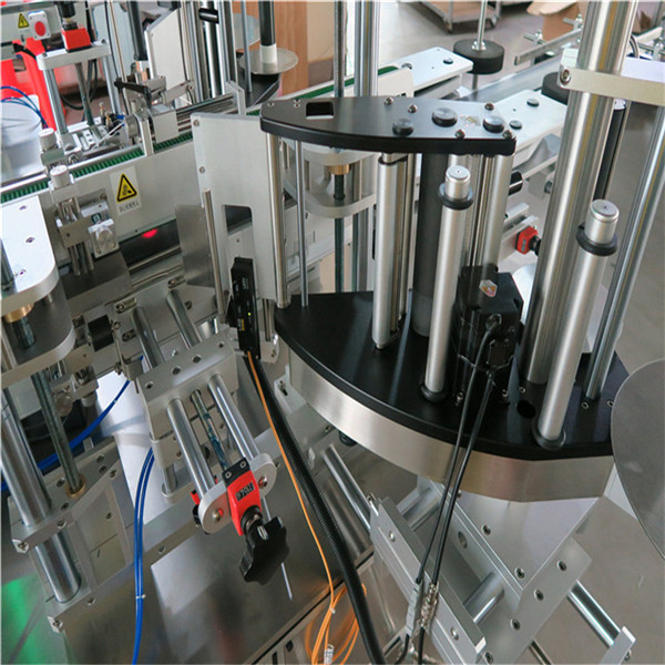 Машина для наклейки етикеток для косметичних пляшок із шампунем 30-100 мм, довжина контейнера