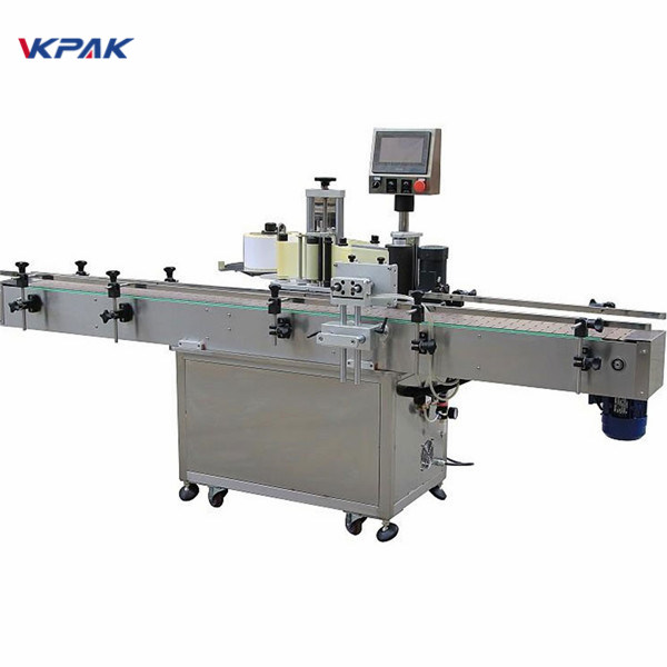 Автоматична вертикальна самоклеюча машина для наклейки круглих пляшок