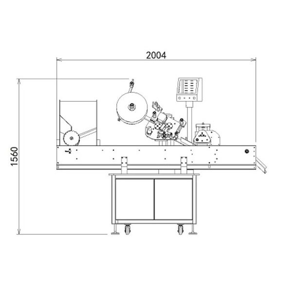 Високошвидкісна повністю автоматична машина для етикетування флаконів для невеликих пляшок
