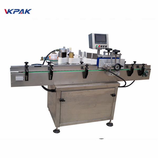 SUS304 Сервомотор Автоматична машина для маркування круглих пляшок PLC Control PLC