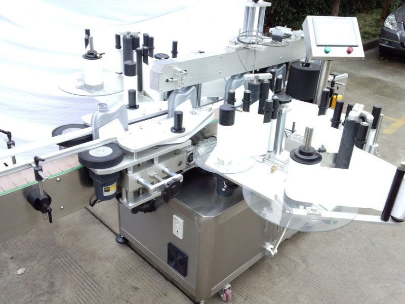 Китай Сертифікат CE Автоматичне обладнання для маркування пляшок Скляна пляшка Двостороння наклейка постачальник