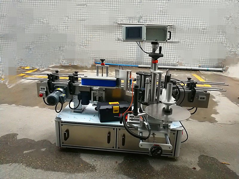 Китай Повна автоматична машина для наклейки наклейок із круглої пляшки (тип стрічки)