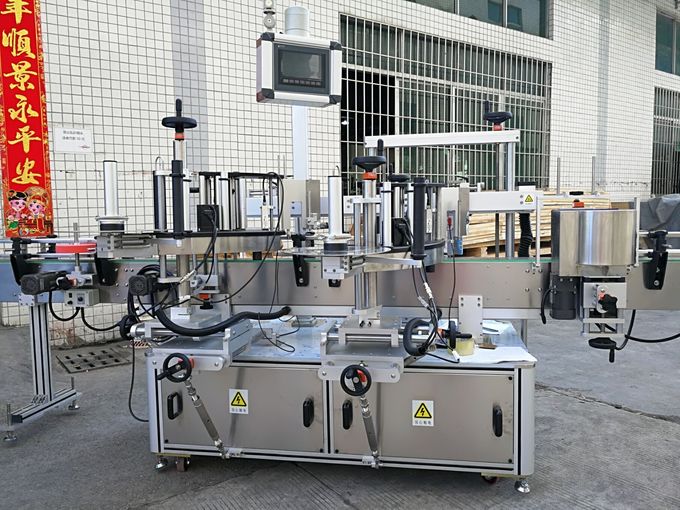 Двостороння самоклеюча машина для наклейки спереду та ззаду із сенсорним екраном, повністю автоматична